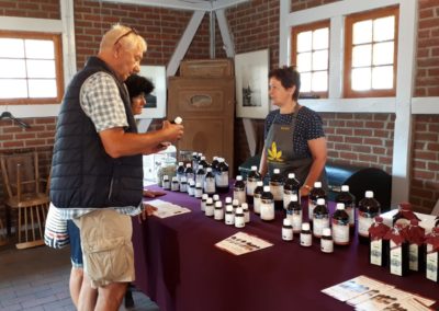 auf dem Wochenmarkt in Zingst